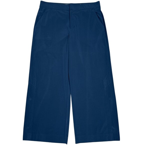 EUC Women's ATHLETA Tribeca Crop Pant Flare Navy‎ | Size 10 Tall - Picture 2 of 12